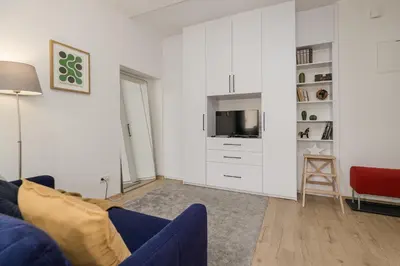 Telewizja i/lub zestaw kina domowego w obiekcie ShortStayPoland Rakowiecka B179