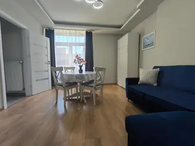 Część wypoczynkowa w obiekcie Apartament Old Town Floriańska