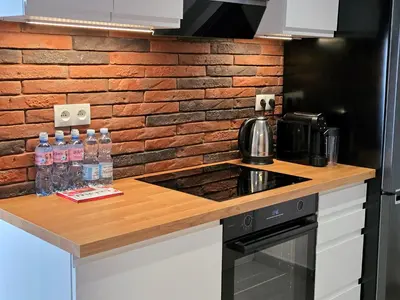 Kuchnia lub aneks kuchenny w obiekcie Apartament Old Town Floriańska