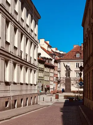 Budynek, w którym mieści się apartament