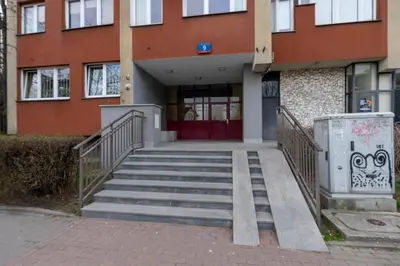 Plan piętra w obiekcie Mokotów Serene Apartment by BookingHost
