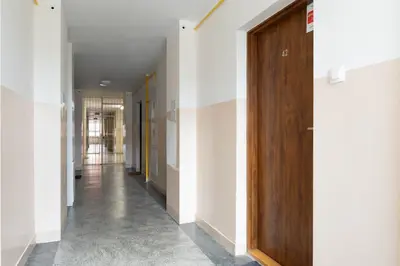 Plan piętra w obiekcie Al Solidarności apt 42 SuperApart - Studio with Balcony