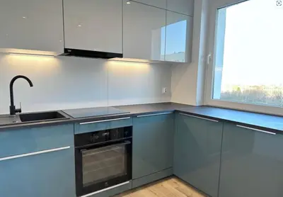 Kuchnia lub aneks kuchenny w obiekcie Apartament Kamienica