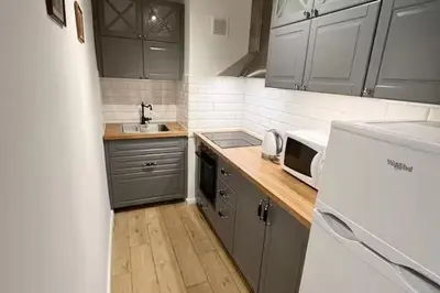 Kuchnia lub aneks kuchenny w obiekcie Rentel Home