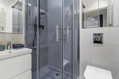 Łazienka w obiekcie Nowolipie Blue Apartament