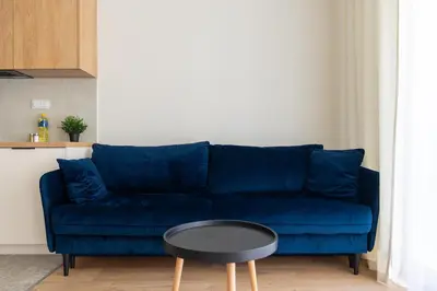 Część wypoczynkowa w obiekcie Żupnicza Apt - Parking and Balcony - by Rentujemy