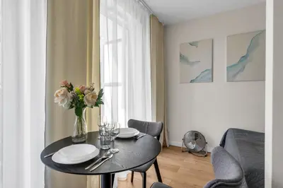 Część wypoczynkowa w obiekcie Żupnicza Apt - Parking and Balcony - by Rentujemy