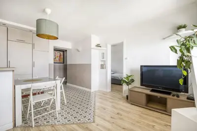 Kuchnia lub aneks kuchenny w obiekcie Apartament Centrum