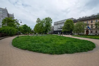 Ogród w obiekcie The Very Center of Warsaw, Plac Dabrowskiego