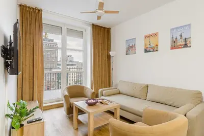 Część wypoczynkowa w obiekcie P&O Apartments Marszałkowska I