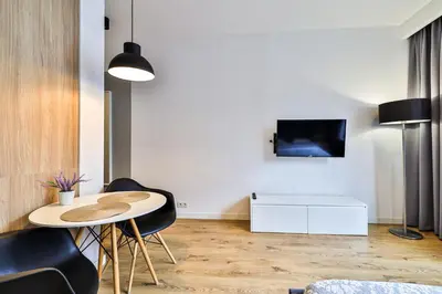 Telewizja i/lub zestaw kina domowego w obiekcie Sławińska 6 By Perfect Apart