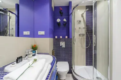 Łazienka w obiekcie Lumina stylish 3-rooms apart in Warsaw