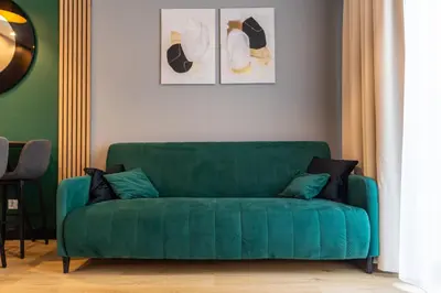 Część wypoczynkowa w obiekcie Varsovia Comfort 340 by BookingHost