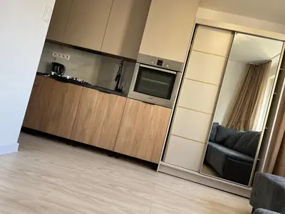 Kuchnia lub aneks kuchenny w obiekcie Studio apartment&Airport- free WiFi - Netflix - close by Chopin Airport