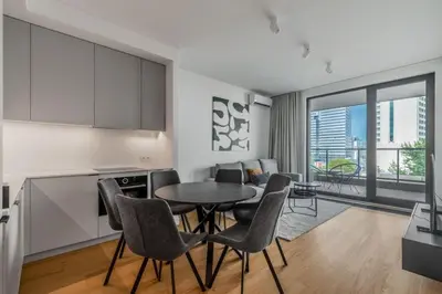 Plan piętra w obiekcie VipWarsawApartments pl Premium 3 Rooms Apartments at Grzybowska 37