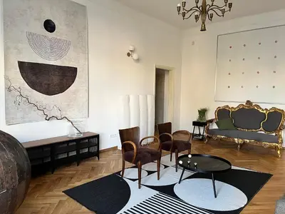 Część wypoczynkowa w obiekcie Lwowska 6 Warszawa Centrum