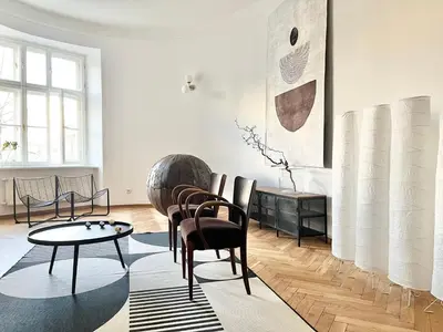 Część wypoczynkowa w obiekcie Lwowska 6 Warszawa Centrum
