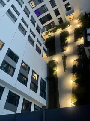 Budynek, w którym mieści się apartament