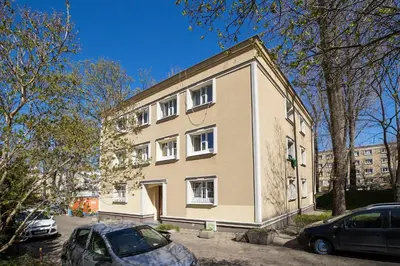 Budynek, w którym mieści się apartament