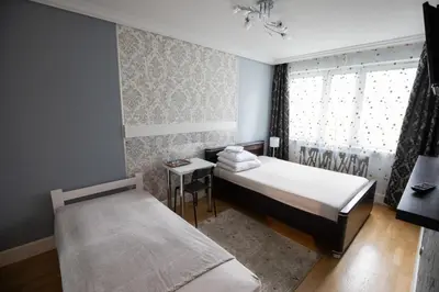 Łóżko lub łóżka w pokoju w obiekcie Apartament Wola Centrum Warszawa Łucka 15