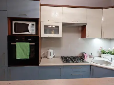 Kuchnia lub aneks kuchenny w obiekcie Apartament Dymińska