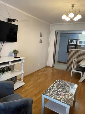 Telewizja i/lub zestaw kina domowego w obiekcie Apartament Dymińska