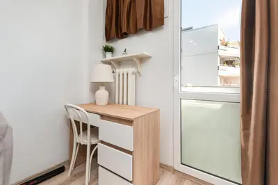 Kuchnia lub aneks kuchenny w obiekcie Apartament Grzybowska by Your Freedom