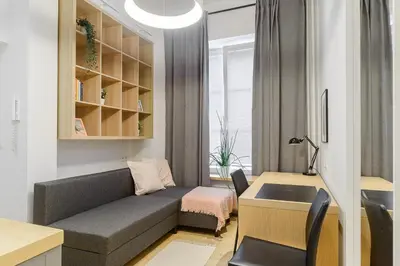 Część wypoczynkowa w obiekcie Warecka I Serviced Apartments