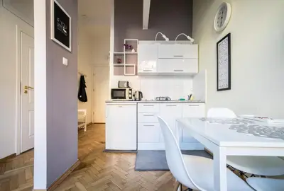 Kuchnia lub aneks kuchenny w obiekcie Elegant Apartment Copernicus