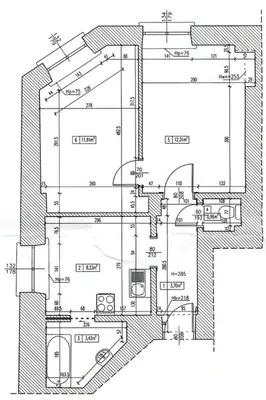 Plan piętra w obiekcie Przytulne, jasne 40m2 na Starej Pradze, 3min do M