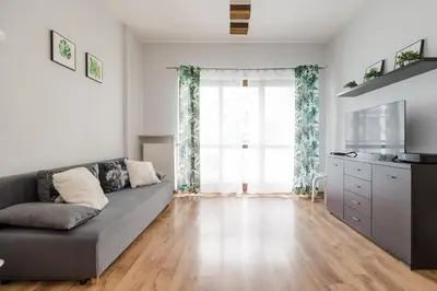 Telewizja i/lub zestaw kina domowego w obiekcie ShortStayPoland Giełdowa B184
