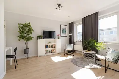 Telewizja i/lub zestaw kina domowego w obiekcie ShortStayPoland Apartamentowa B180