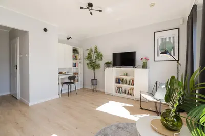 Telewizja i/lub zestaw kina domowego w obiekcie ShortStayPoland Apartamentowa B180