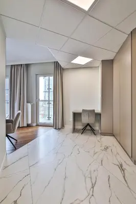 Plan piętra w obiekcie Kasprzaka 29 Panorama Tower 20 piętro 85m2 By Perfect Apart 2015