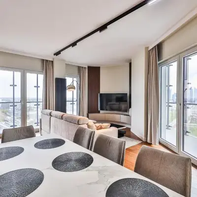 Kasprzaka 29 Panorama Tower 20 piętro 85m2 By Perfect Apart 2015