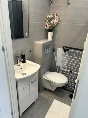 Łazienka w obiekcie Mokotów Residence Szpilman`s Apartament