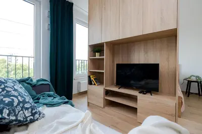 Telewizja i/lub zestaw kina domowego w obiekcie ShortStayPoland Pileckiego B140