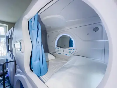 Plan piętra w obiekcie Boutique-Capsule Hostel