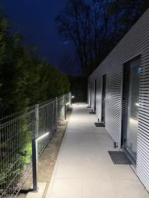 Budynek, w którym mieści się apartament