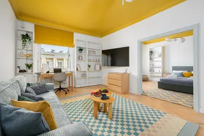 Część wypoczynkowa w obiekcie P&O Apartments Marszalkowska - Plac Zbawiciela