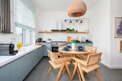 Kuchnia lub aneks kuchenny w obiekcie P&O Apartments Marszalkowska - Plac Zbawiciela
