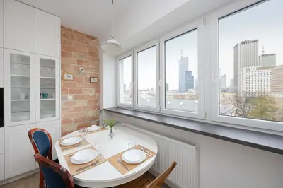 Plan piętra w obiekcie Warsaw Central Apartment by Noclegi Renters