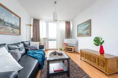 Część wypoczynkowa w obiekcie P&O Apartments Grzybowska II