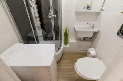 Łazienka w obiekcie ShortStayPoland Sielecka B183