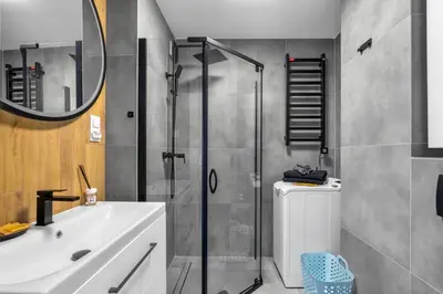 Łazienka w obiekcie Saska Kępa Apt - 54m2, Two Bedrooms - by Rentujemy