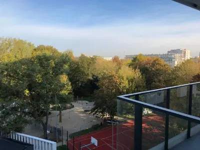 Plan piętra w obiekcie Elegant Apartment Żoliborz Arkadia by Renters Prestige