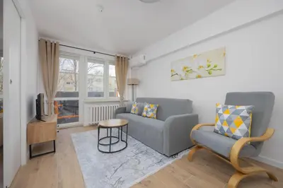 Część wypoczynkowa w obiekcie Bright Apartments Close to City Centre by Noclegi Renters