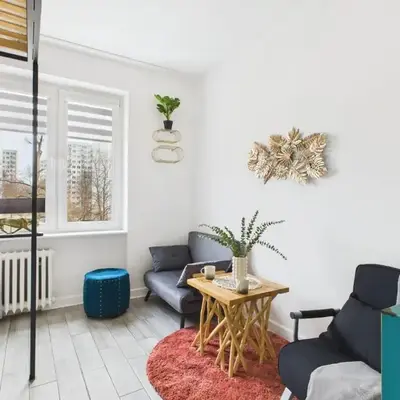 Comfortable studio in Warsaw's Mokotow district next to the Metro by Noclegi Renters