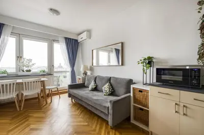 Kuchnia lub aneks kuchenny w obiekcie Labo Apartment Plac Teatralny
