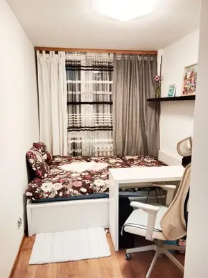 Łóżko lub łóżka w pokoju w obiekcie 1010 B Warsaw Centrum